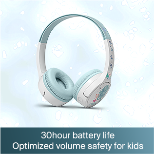 SoundForm Mini  Wireless On-Ear Headphones for Kids